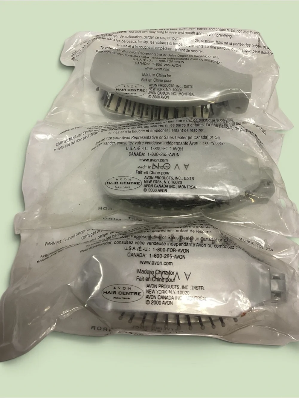 Avon Advance Techniques Folding Brush Lot of 3